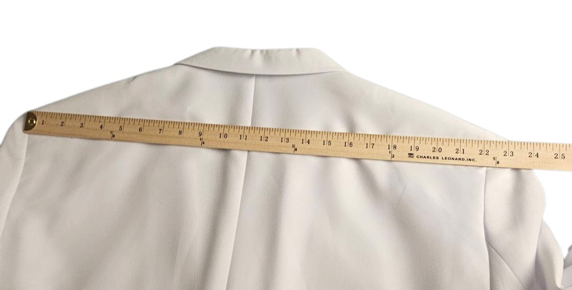 Vittorio St. Angelo White Suit Split Collar 2 Button 54R Pants 48×26 Formal NWT