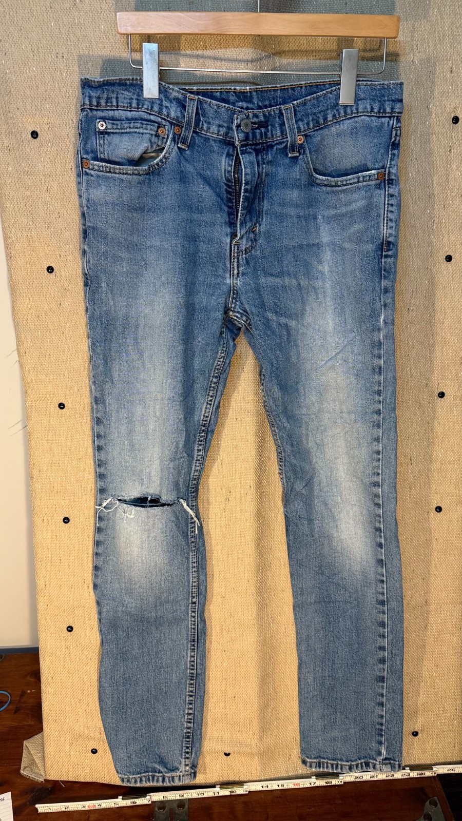 Levis 511 Jeans Lot 3 Pair Bundle 34×34 34×32 34×30 Distressed Paint