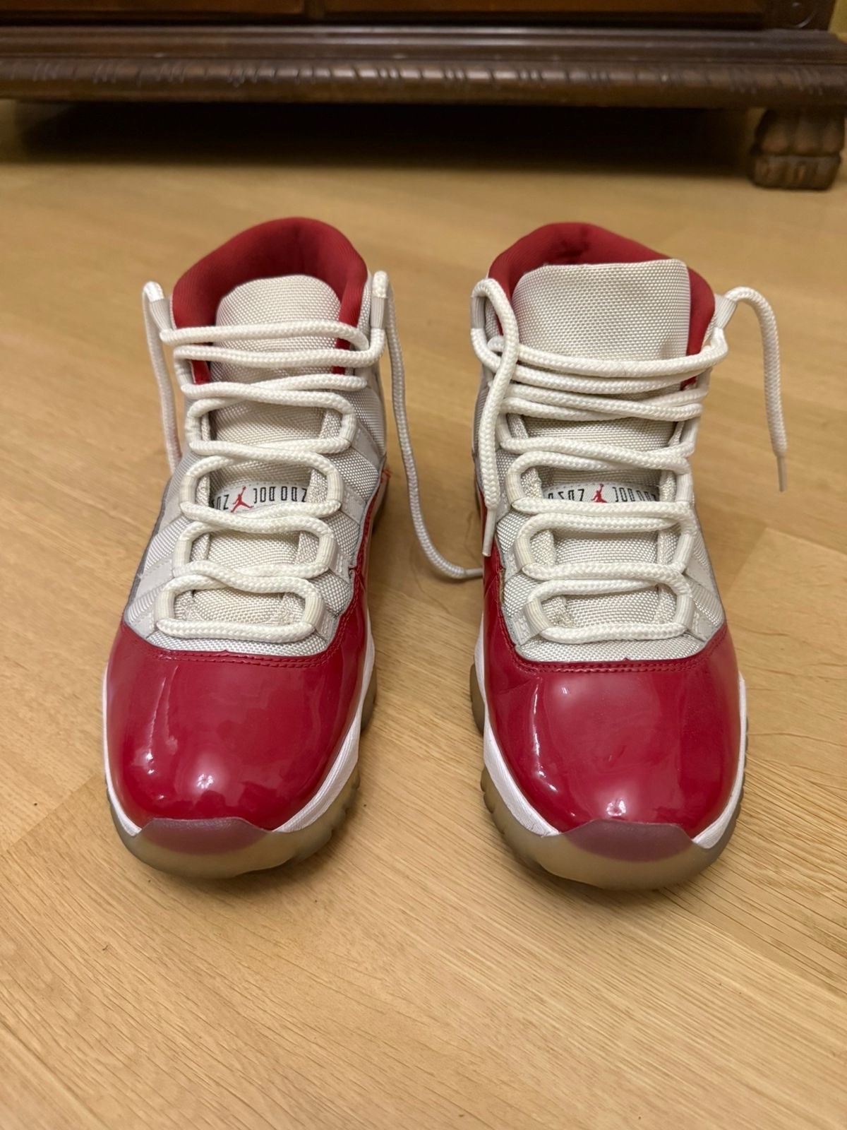Jordan Air 11 Cherry Red Sneakers Size 9.5