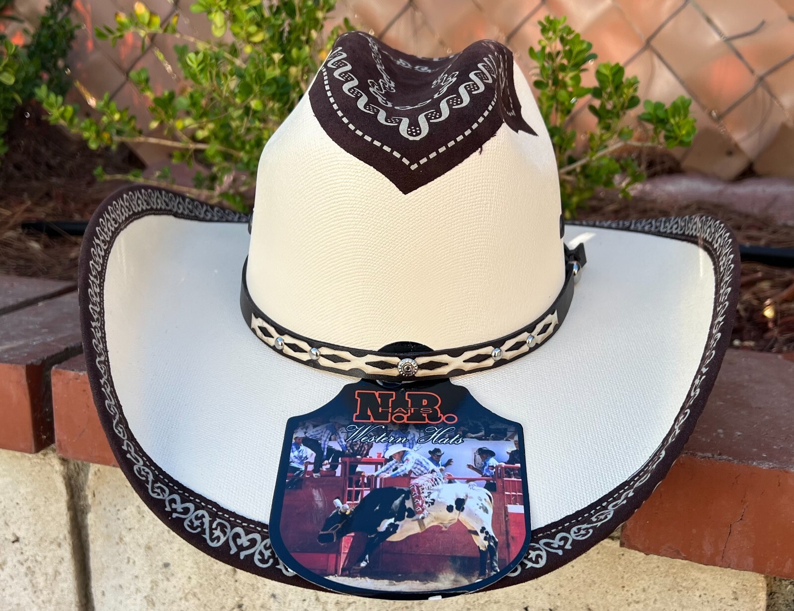 MEN’S WESTERN COWBOY RODEO HAT. RANCH STYLE COWBOY RIDING HAT. SOMBRERO VAQUERO