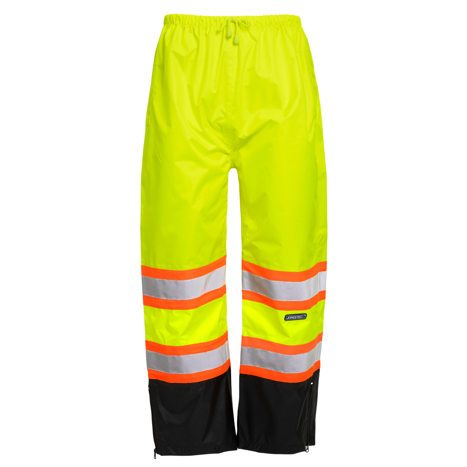 Hi Vis Two Tone Rain Pants Work Waterproof Reflective Visibility Safety ANSI