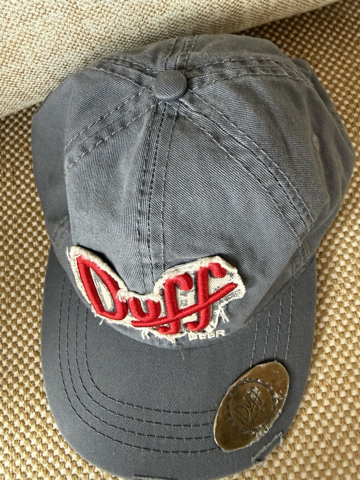 Universal Studios Exclusive The Simpsons Duff Beer Adult Baseball Cap