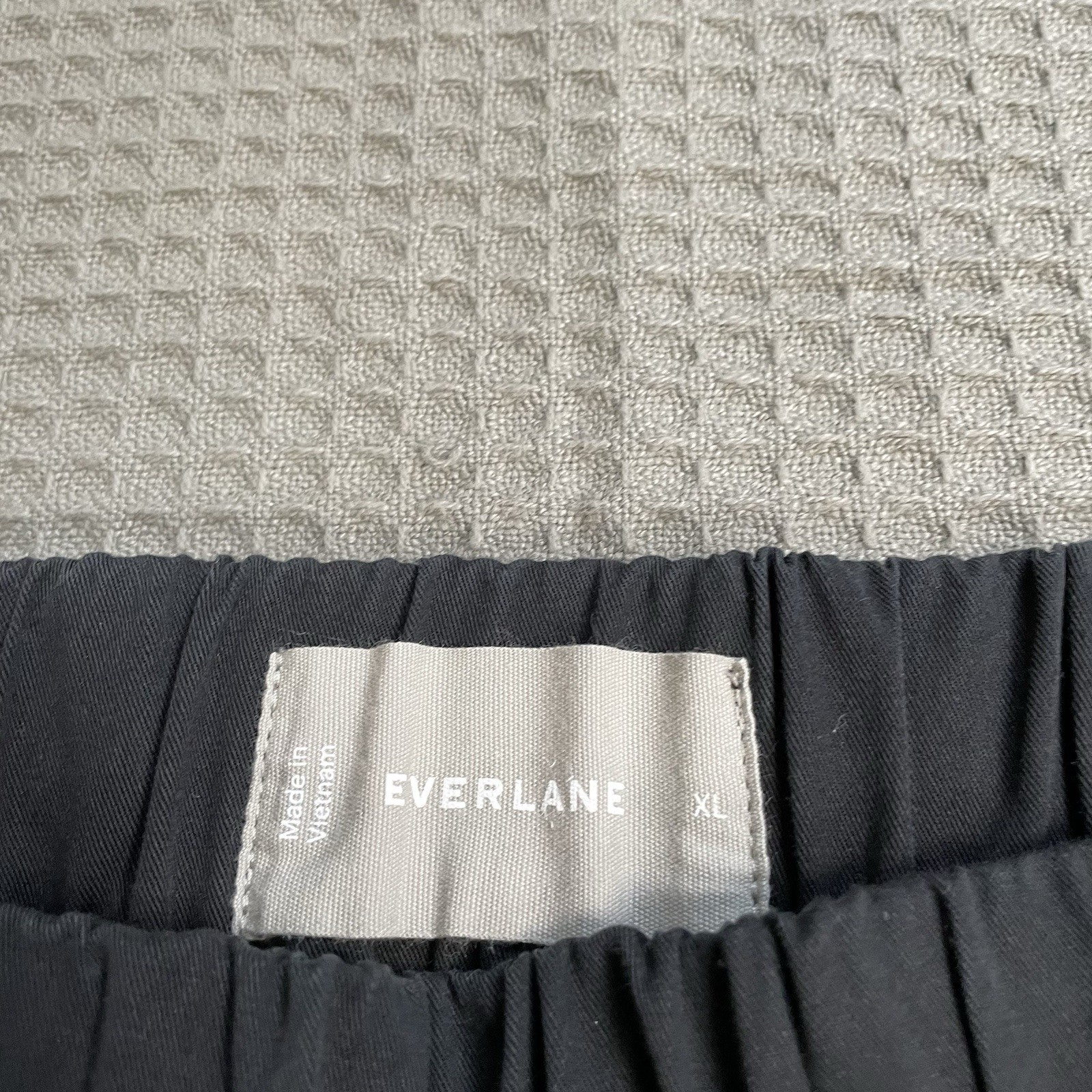 Everlane The Easy Pants XL Womens Pull On Crop Chino Organic Cotton Stretch