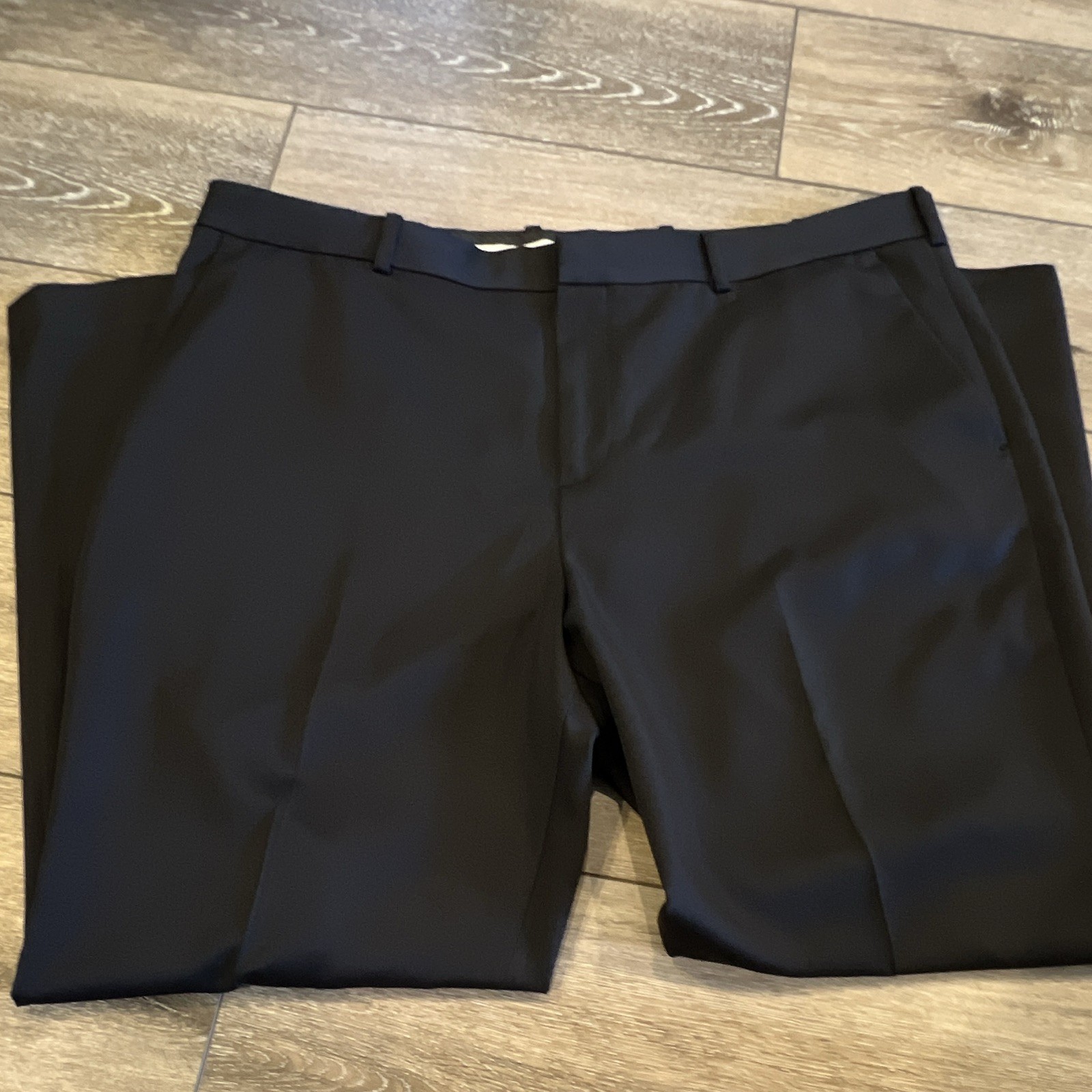 Perry Ellis Portfolio Men’s Black Dress Pants 40Wx30L