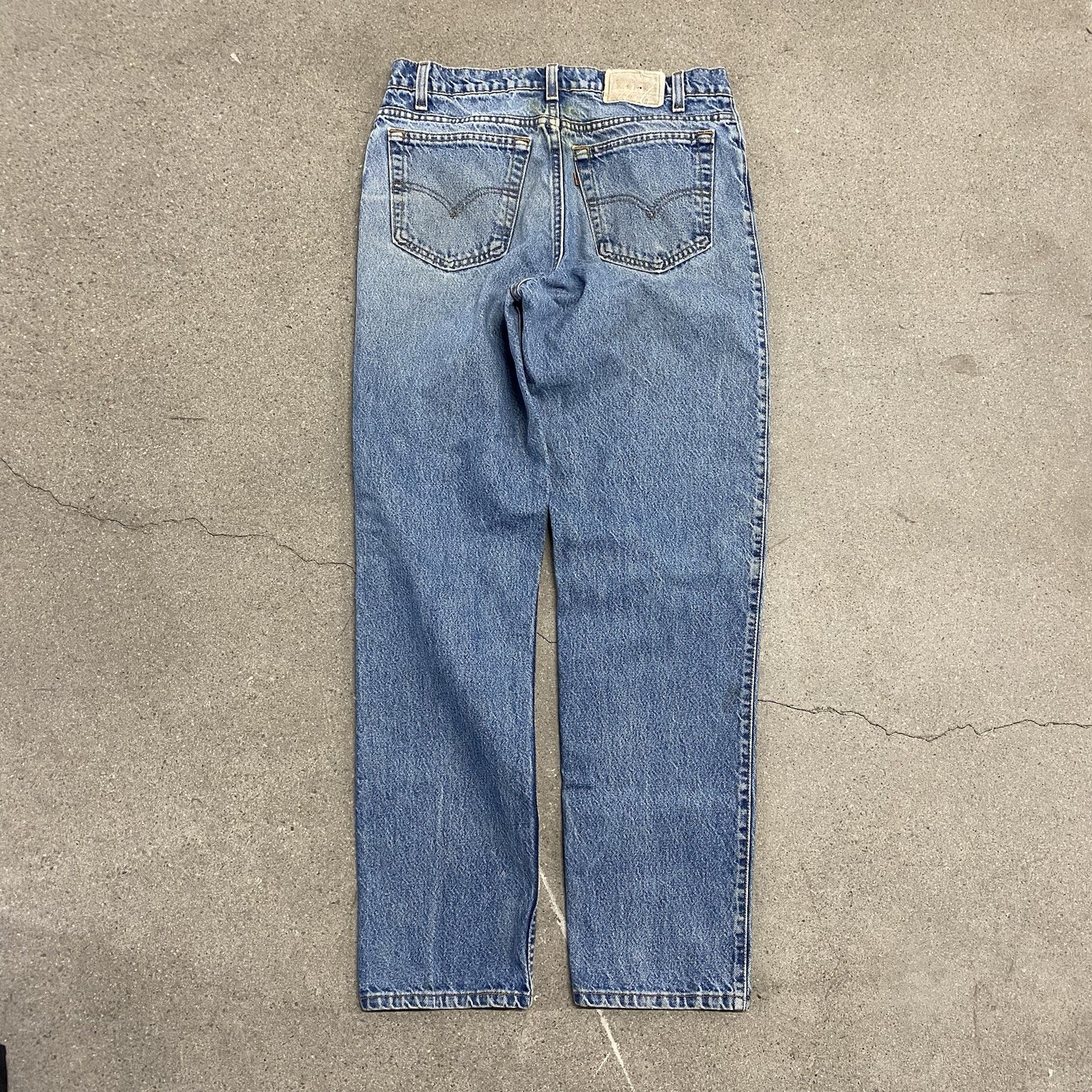 Vtg Levi’s 540 Jeans Relaxed Fit Mens Actual 32×31.5 Blue Medium Wash USA Made