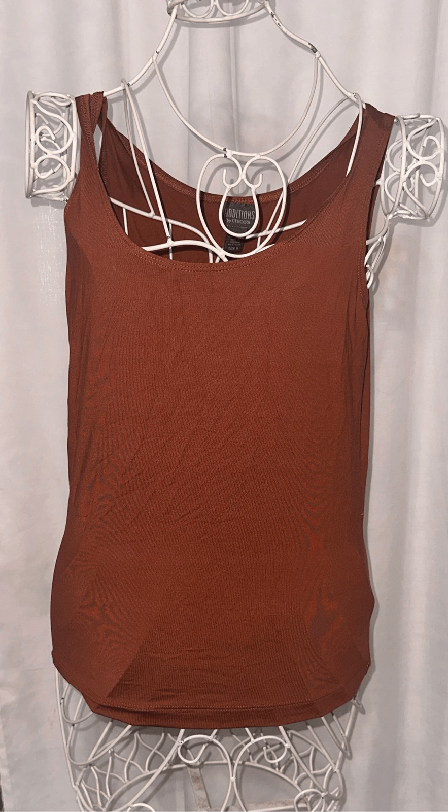 Nice women Additions by Chico’s tank 95% Nylon 5% spandex made in the USA size 0