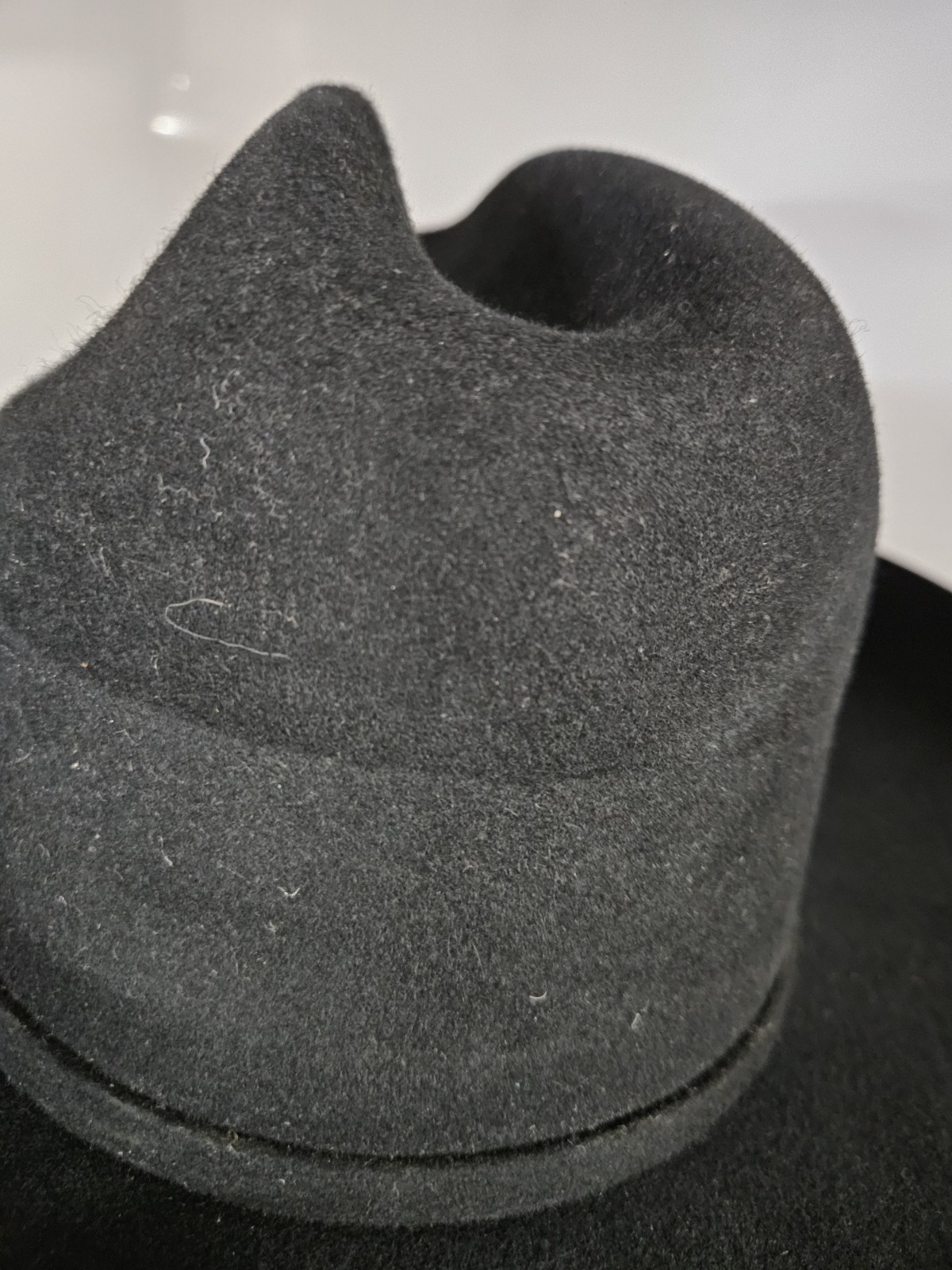 CODY JAMES 3X FELT BLACK COWBOY HAT SIZE 7 1/8