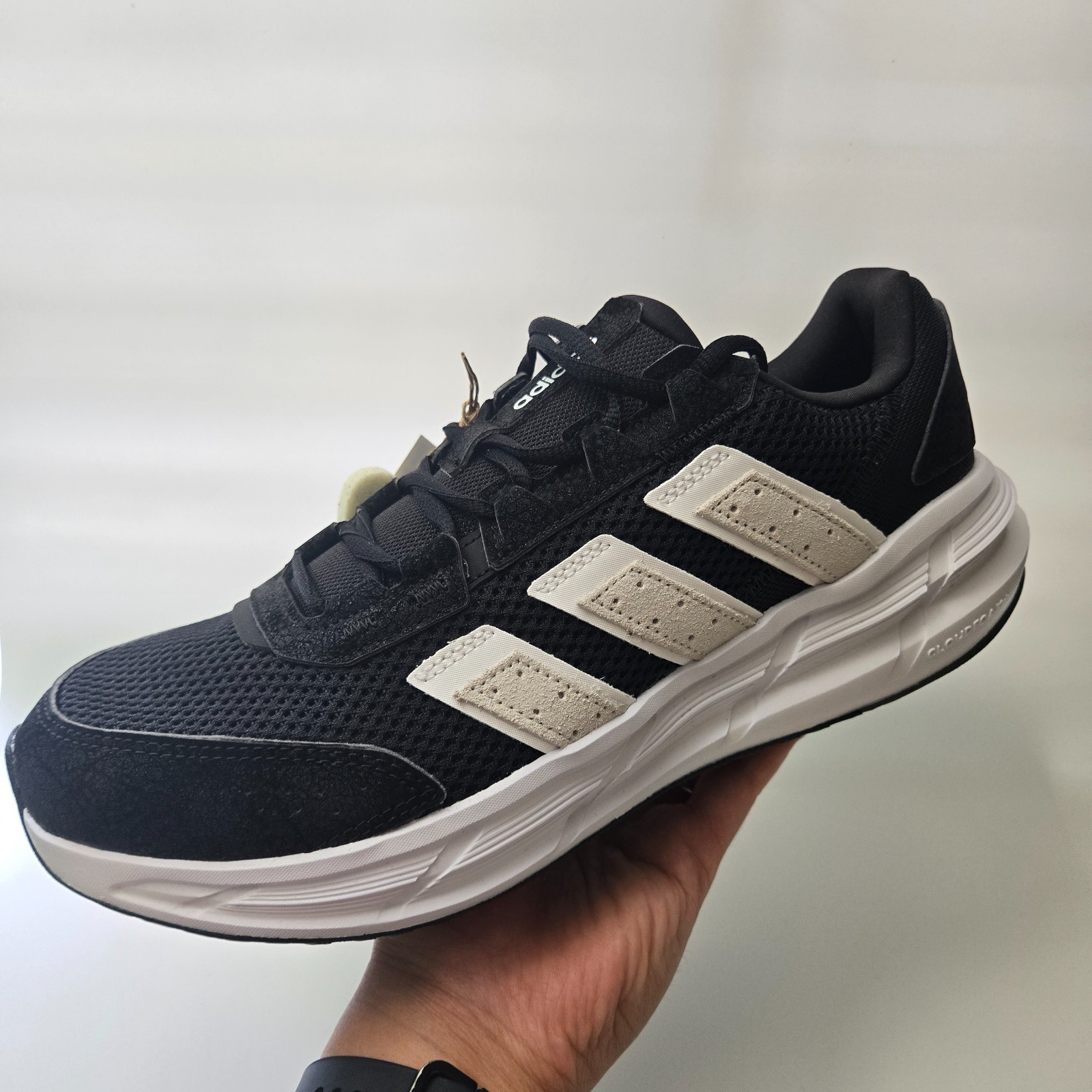 Adidas Astrastar JR5563 Men 10 Core Black Grey Five New No Box