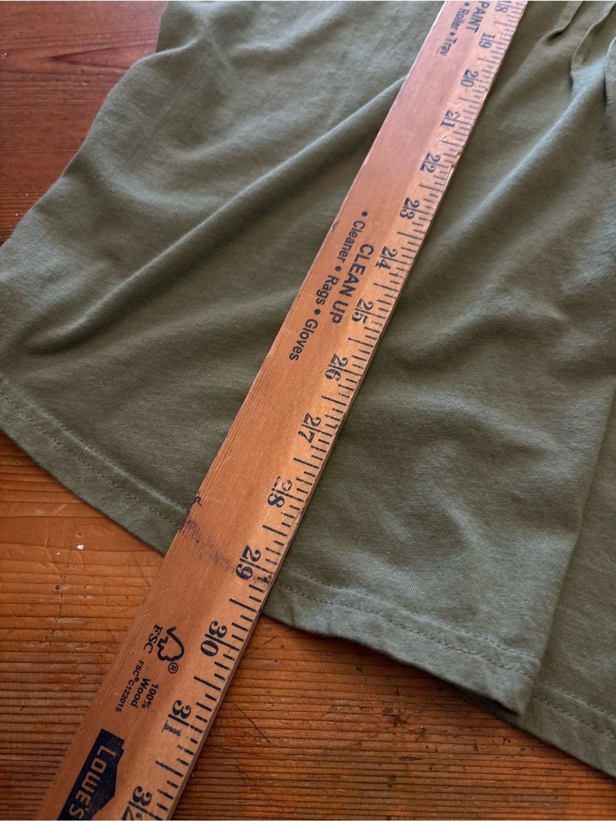 Lauren Ralph Lauren Sage Green Pintuck Henley Top 2X Long Sleeve