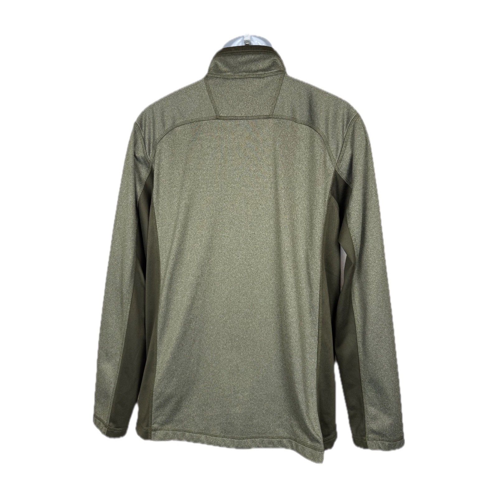 The North Face Men’s Large Olive Gray 1/4 Zip Performance Pullover