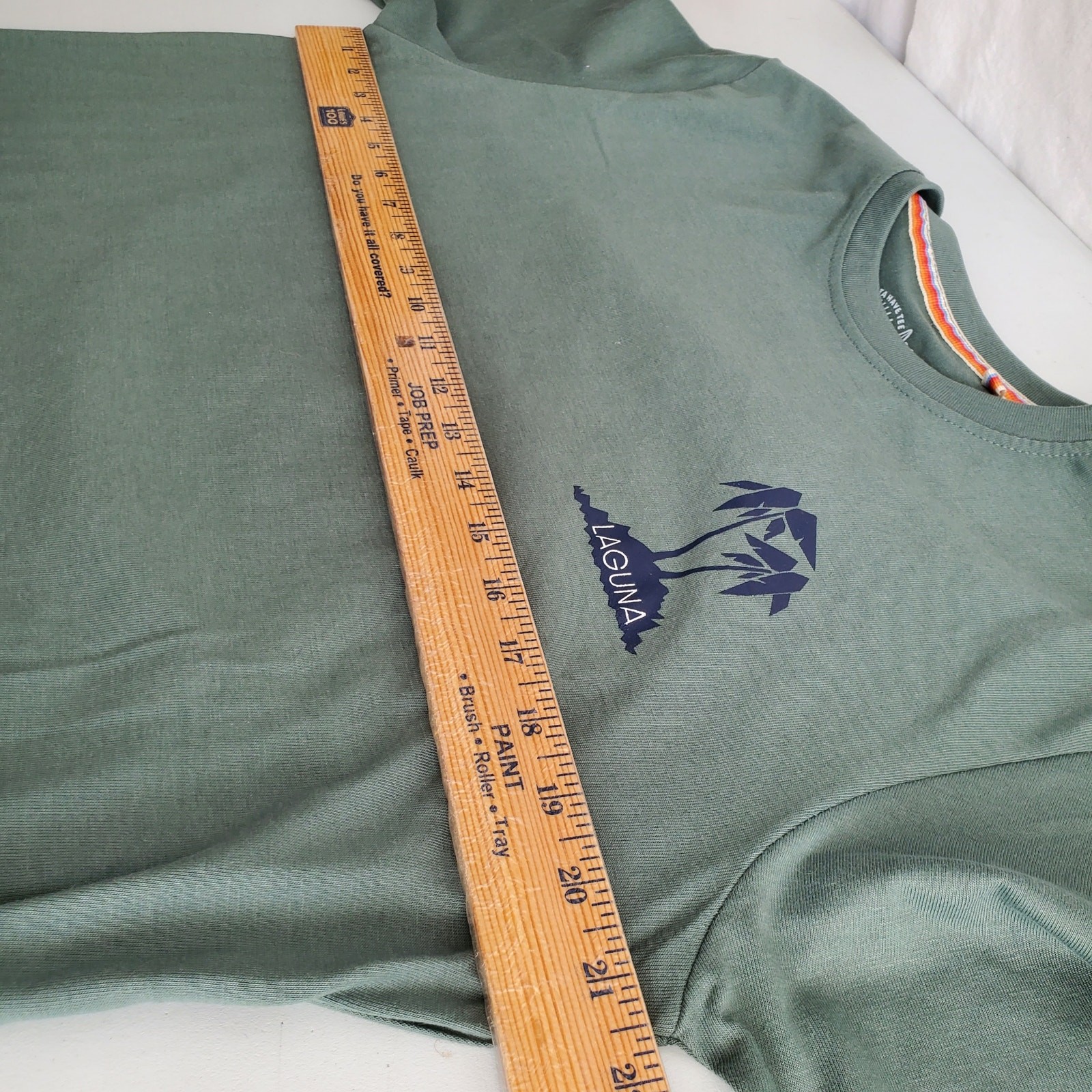Men Laguna Gotta Have Graphic Print Tee Shirt Green L Surf Beach Classic NEW