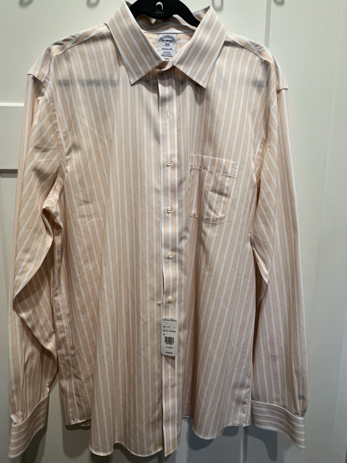 Brooks Brothers Men’s Dress Shirt Regular Fit 17 – 36/37