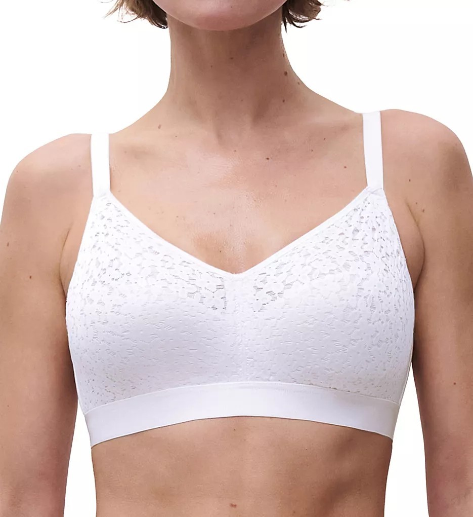 Chantelle 13F8 Norah Supportive Wire free Bra black nude ivory beige new