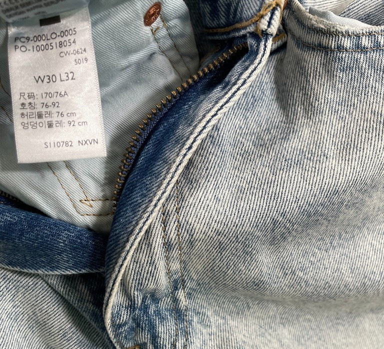 Levis 555 Relaxed Straight Mens Size 30×32 Jeans NEW