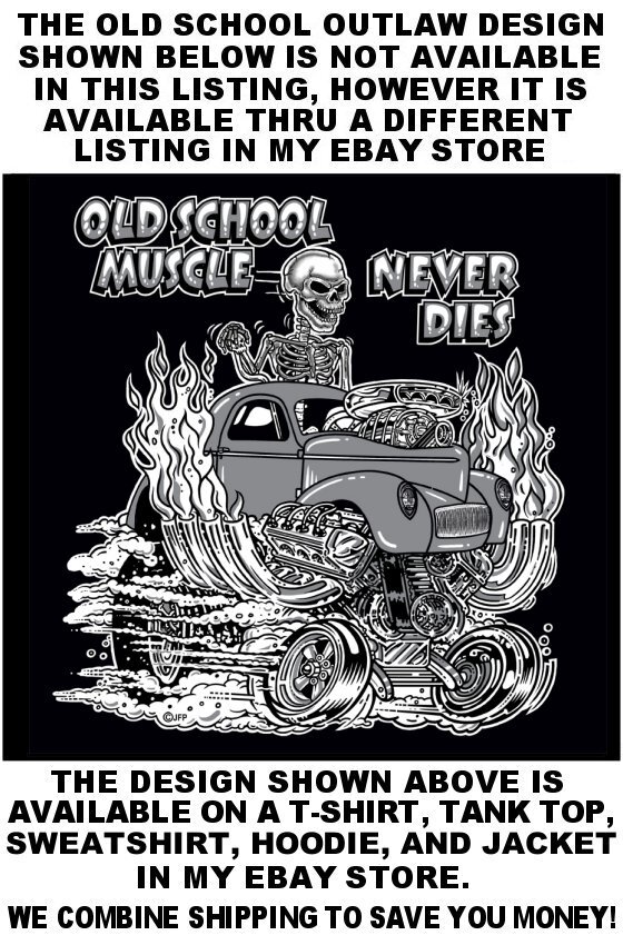 Giant Monster Rat In Blown Supercharged Hot Rat Rod Roadster Skull T-shirt WS161
