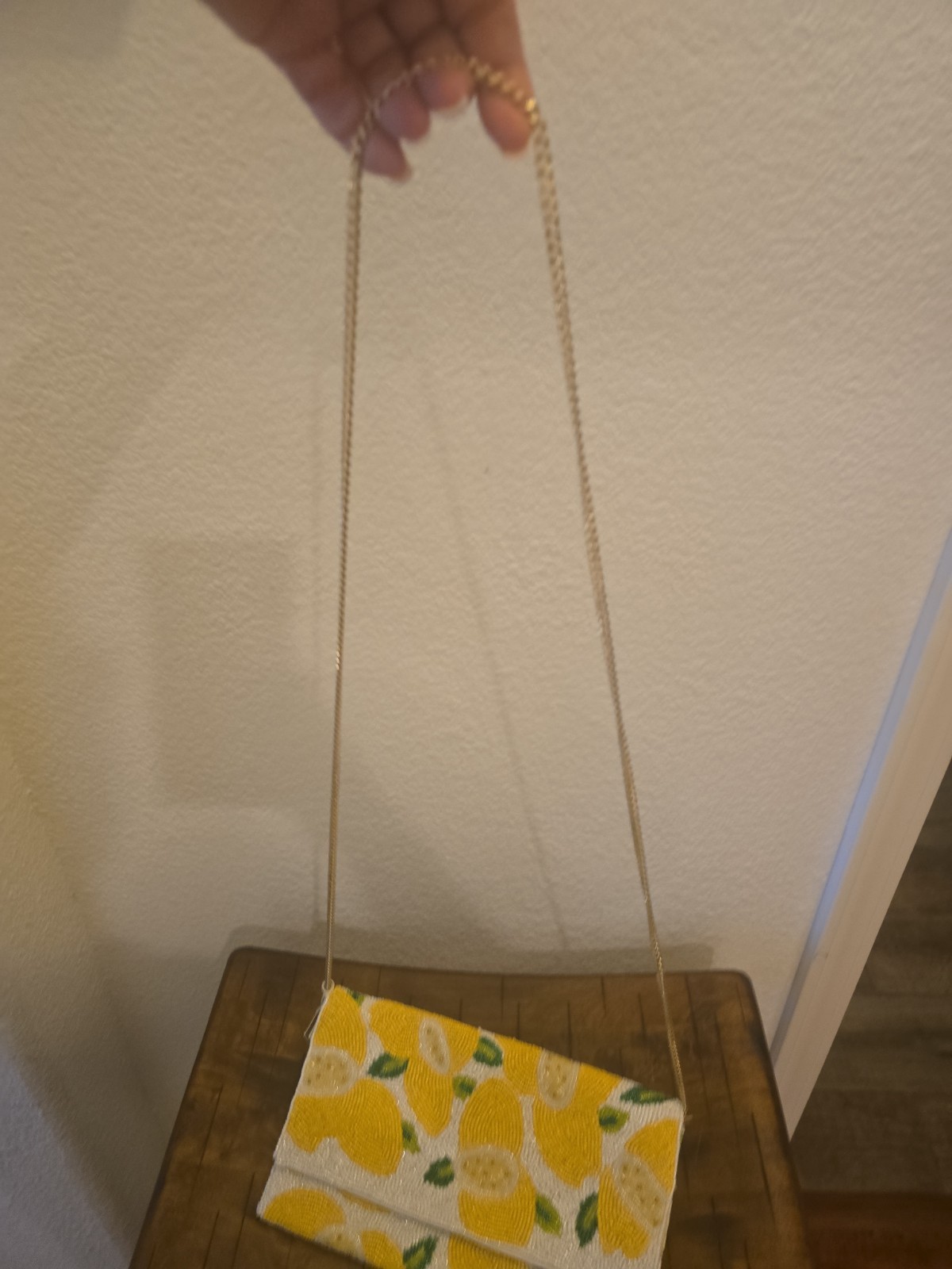 Beaded Chain Bag