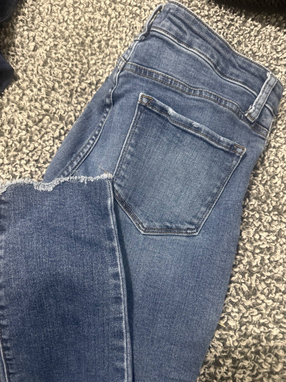 Vervet Women’s Blue High Rise Stretch Skinny Jeans Medium Wash 5-Pocket
