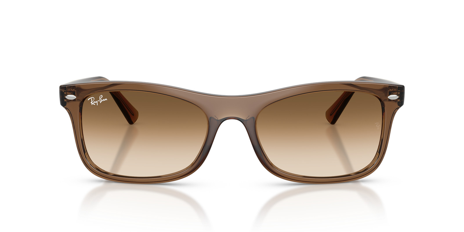 Ray-Ban RB2226 Transparent Light Brown/Brown Gradient 54 mm Sunglasses
