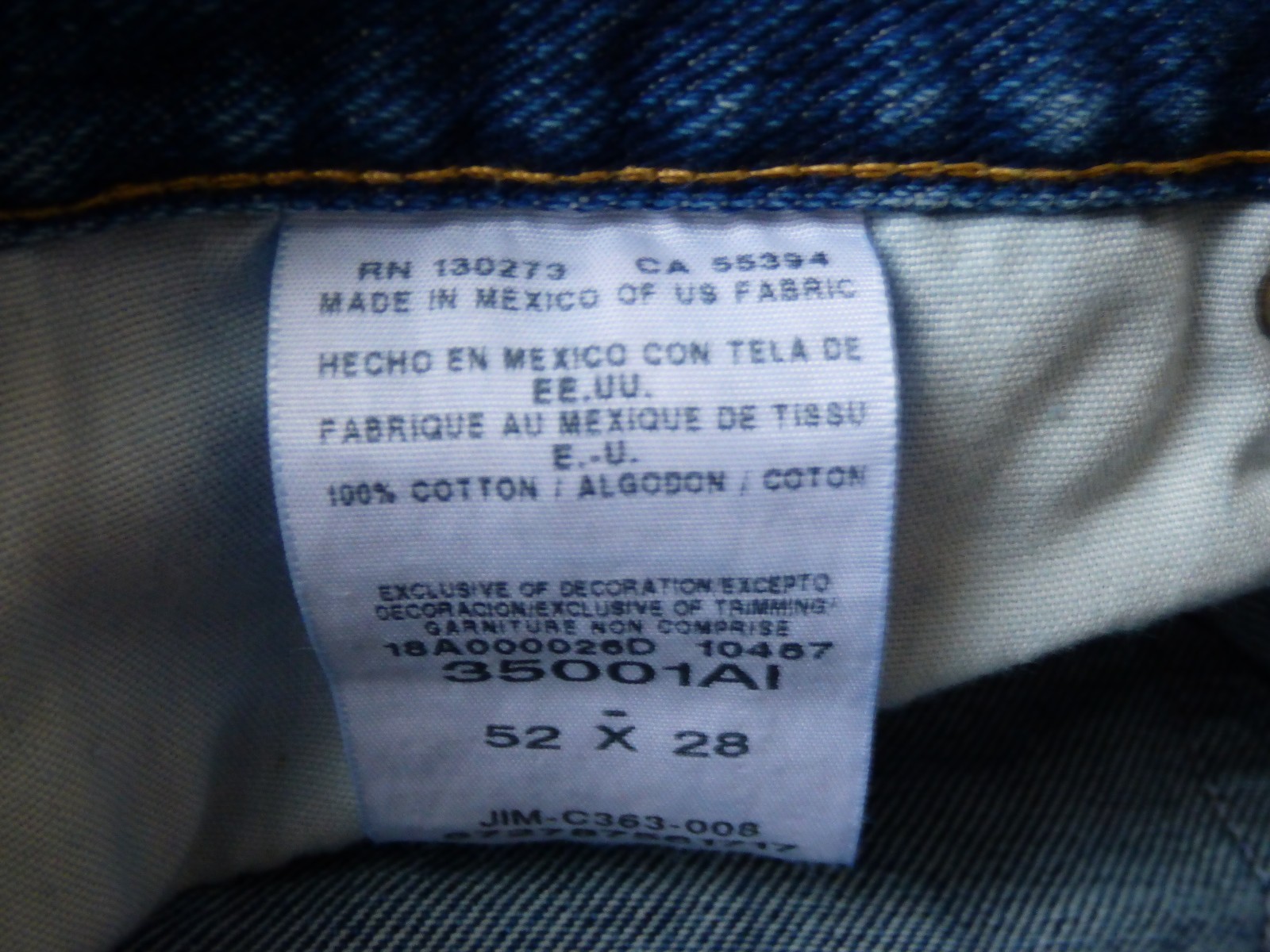 Wrangler Rugged Wear Relaxed Fit Jean Men’s SIZE BIG & TALL