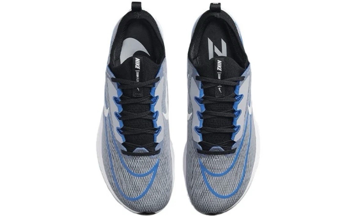 Nike Zoom Fly 4 Wolf Grey Blue Running Shoes CT2392 005 Men’s Multi Size NEW