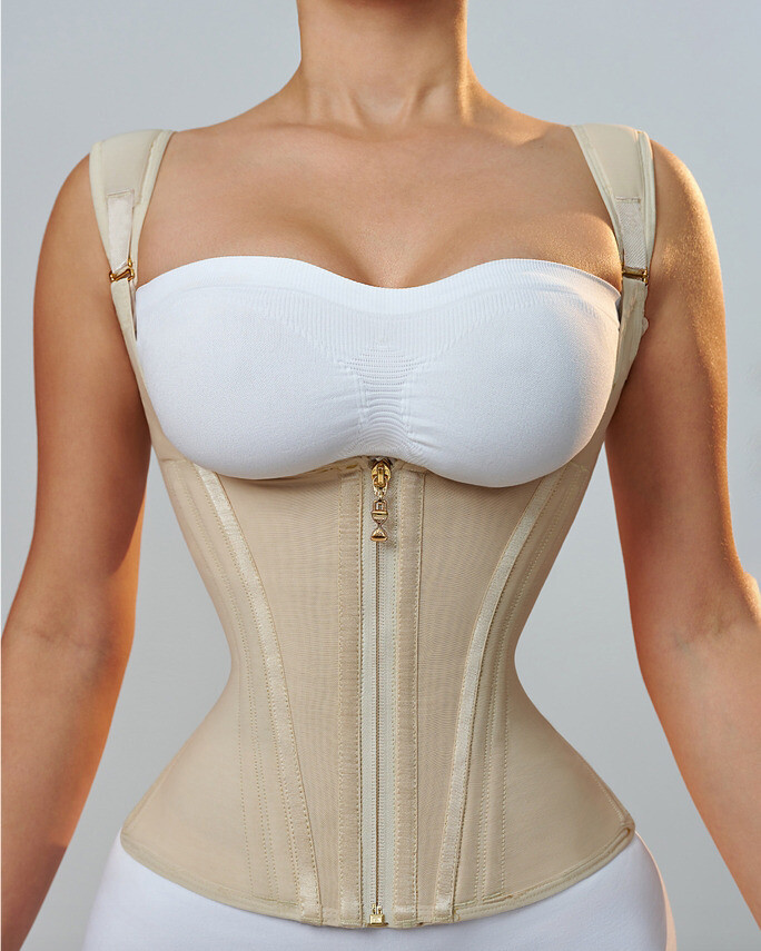 Fajas Reductoras Colombianas Waist Trainer Body Shaper Tummy Control Girdle Top