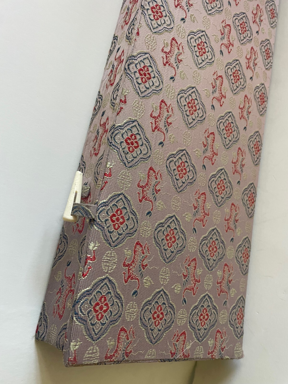 Vintage Cloisonne / Cloisonné Walk Cane Floral Motif Elegant Metal 35”