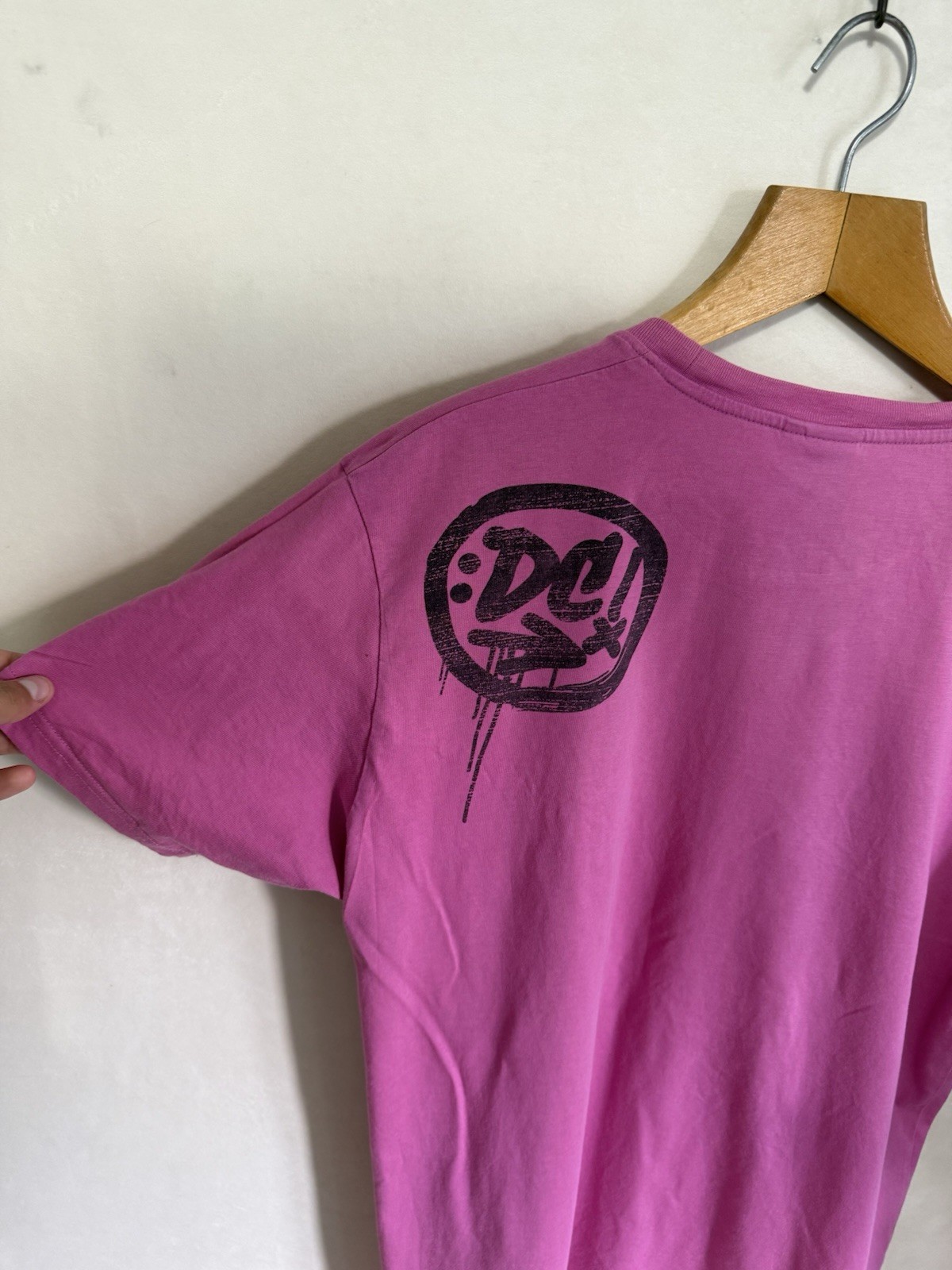 Vintage 90s Subaru DC Monster Energy Rally Team USA T-Shirt Men Size 2XL Pink
