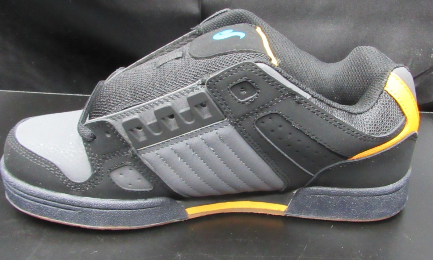 DVS Skateboard Shoes Celsius Black/Orange/Blue Men’s 9 972