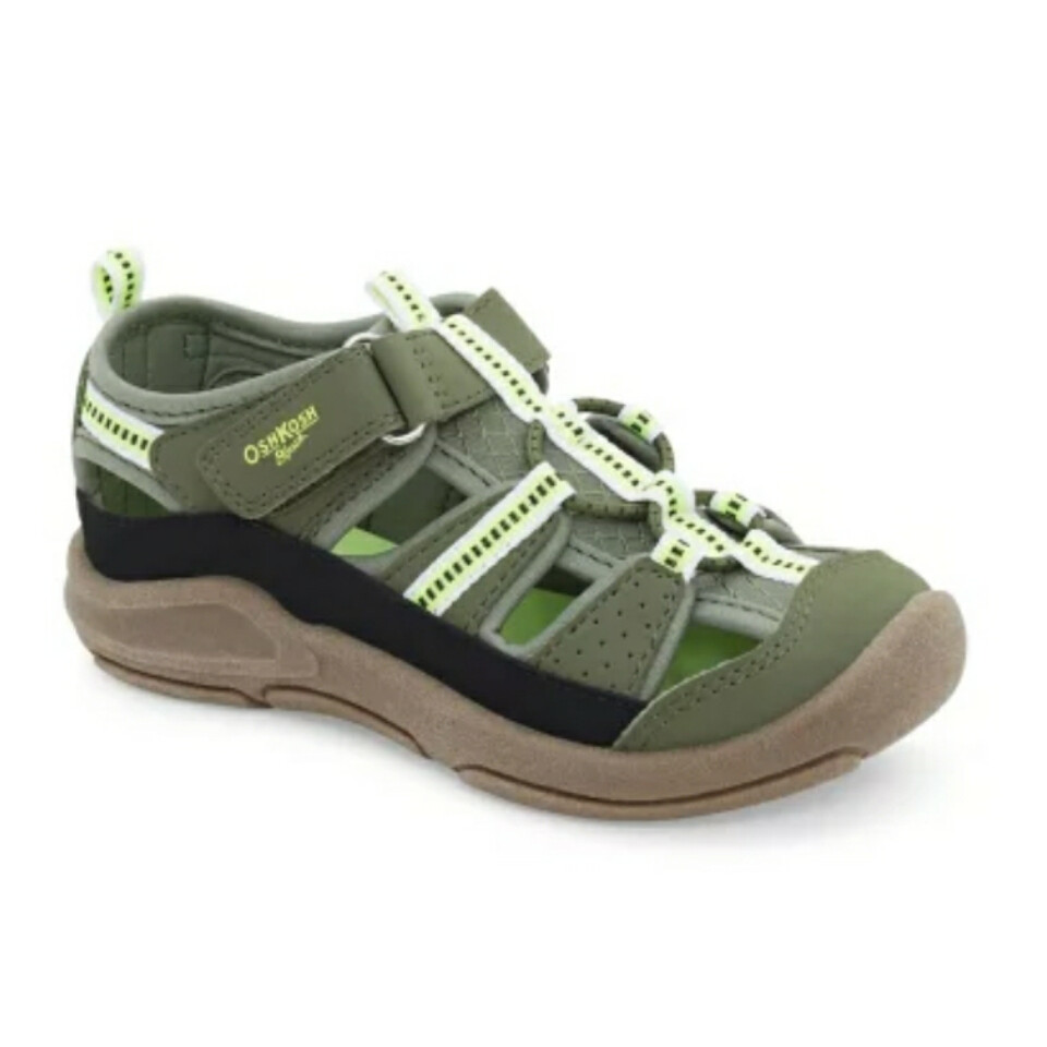 OshKosh B’Gosh TODDLER BOYS EVERPLAY SANDALS BLUE, RED, GREEN 5 6 7 8 9 10 11 12