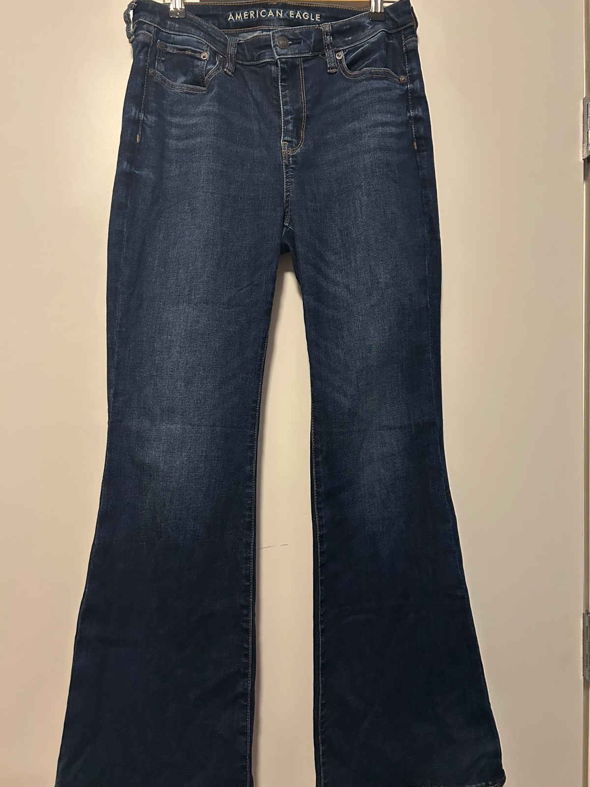 American Eagle Outfitters Super High Rise Flare Jeans