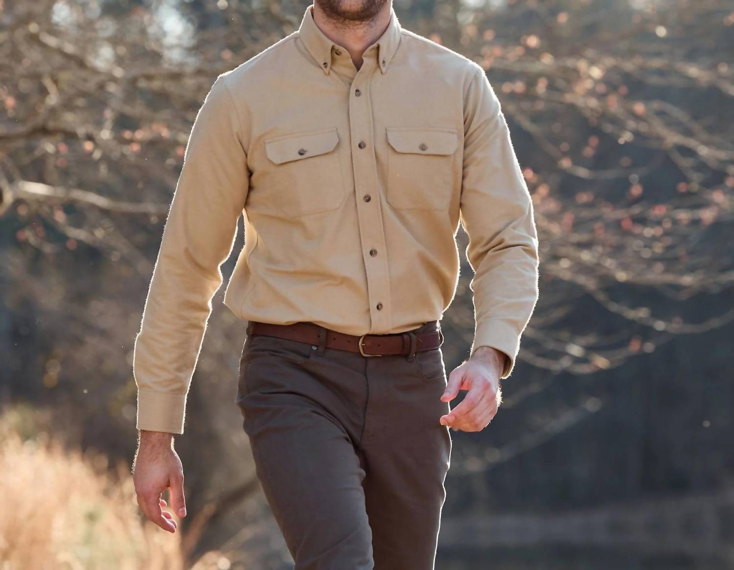 Tom Beckbe Hartwell Moleskin Shirt Size XL