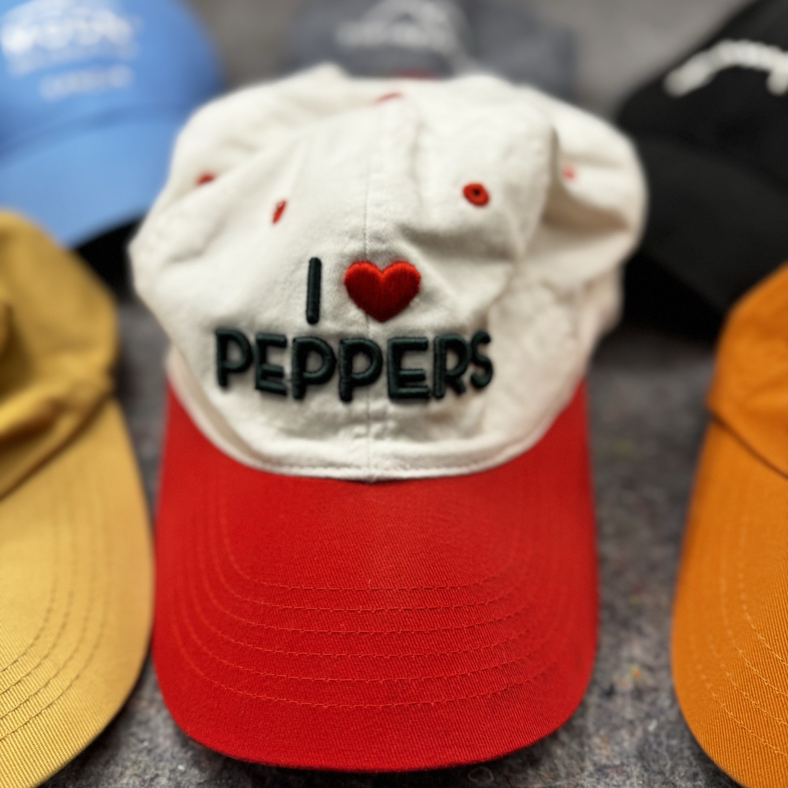 Lot 6 Dad Hats Champion Nike Legacy91 Imperial Moon Spa Cancun Peppers -927