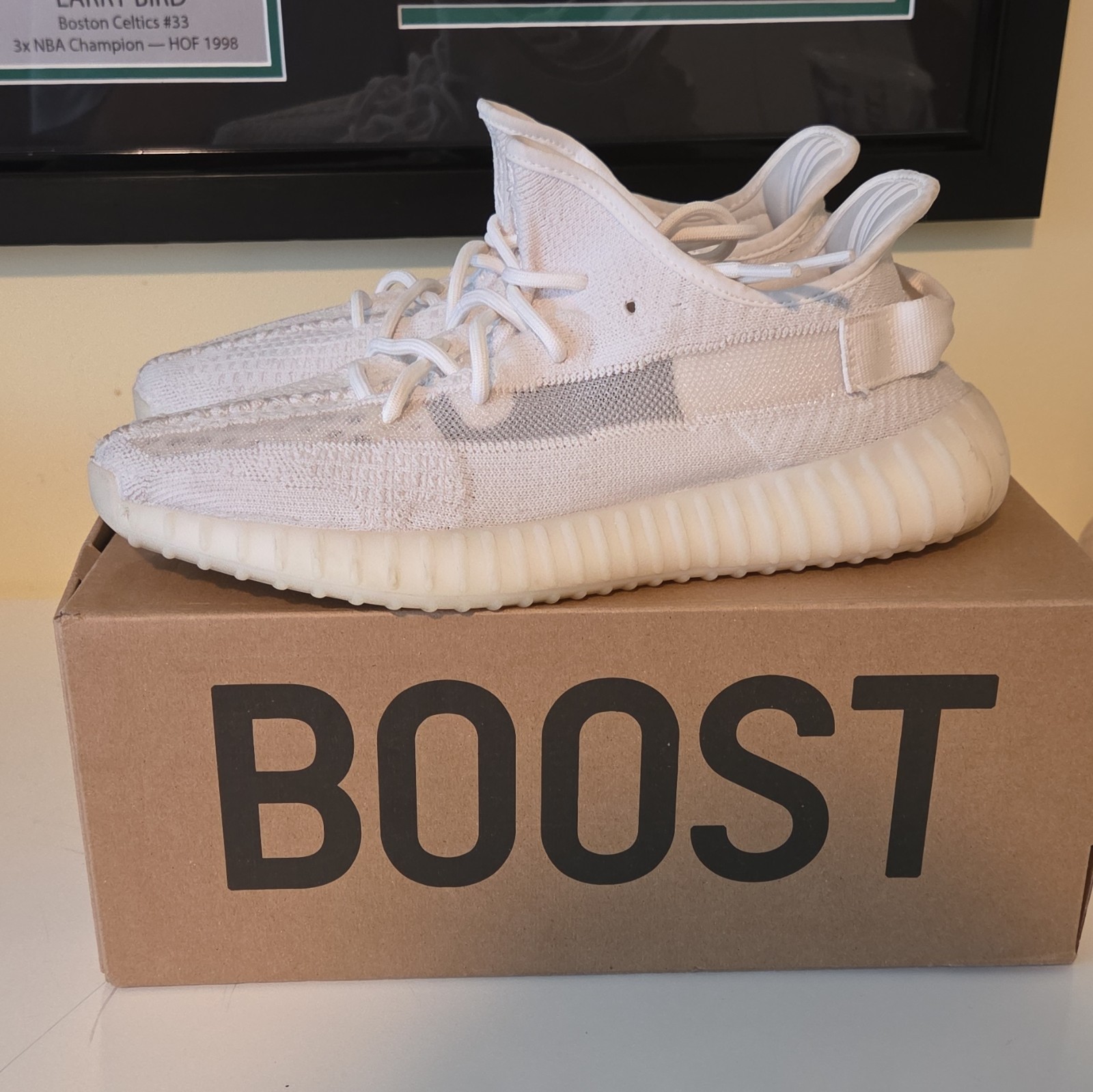adidas Yeezy Boost 350 V2 “Bone” Bone/Bone/Bone Low Top Men’s HQ6316
