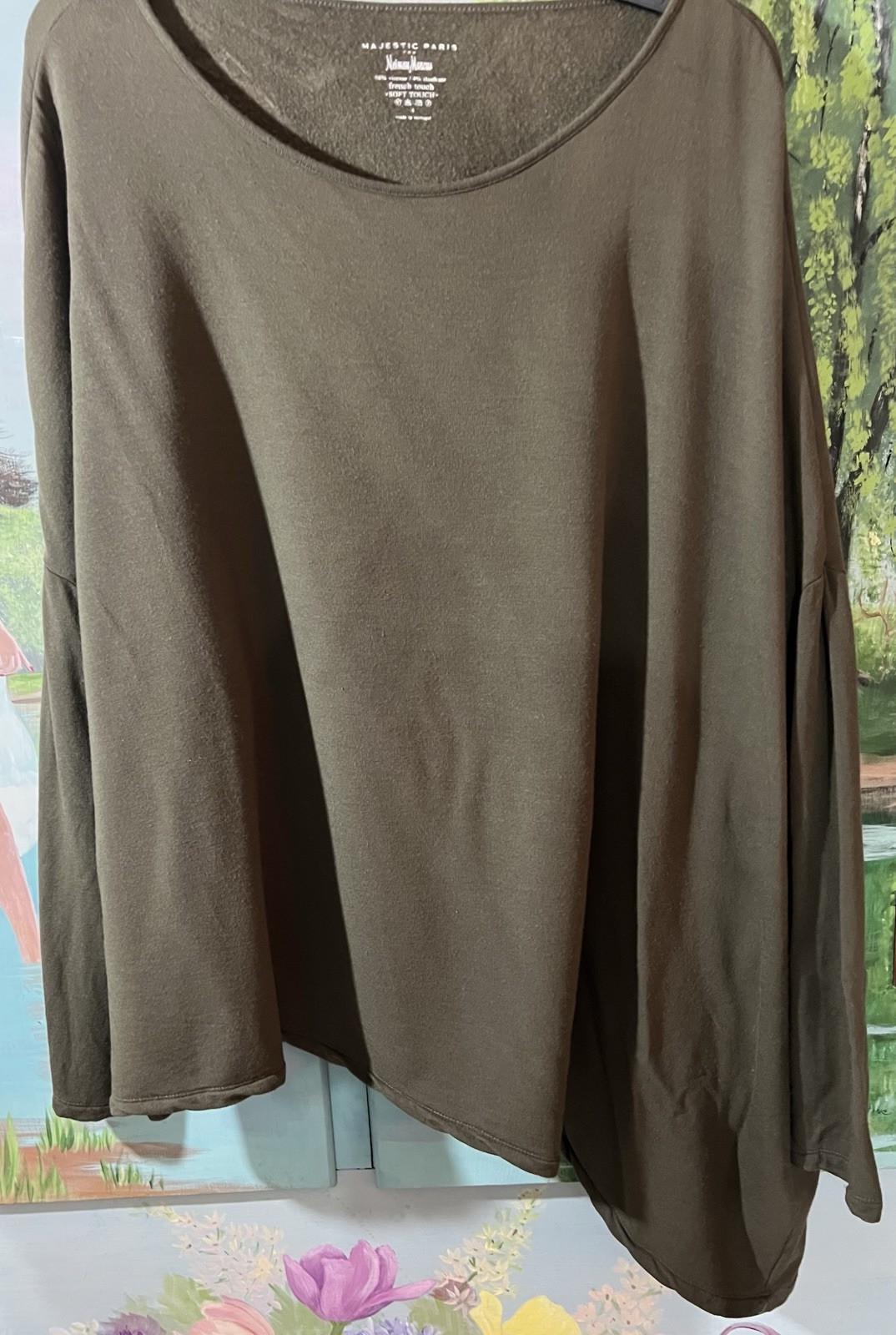 Majestic Paris for Neiman Marcus Extrafine Superwashed Soft Touch Top Size 5
