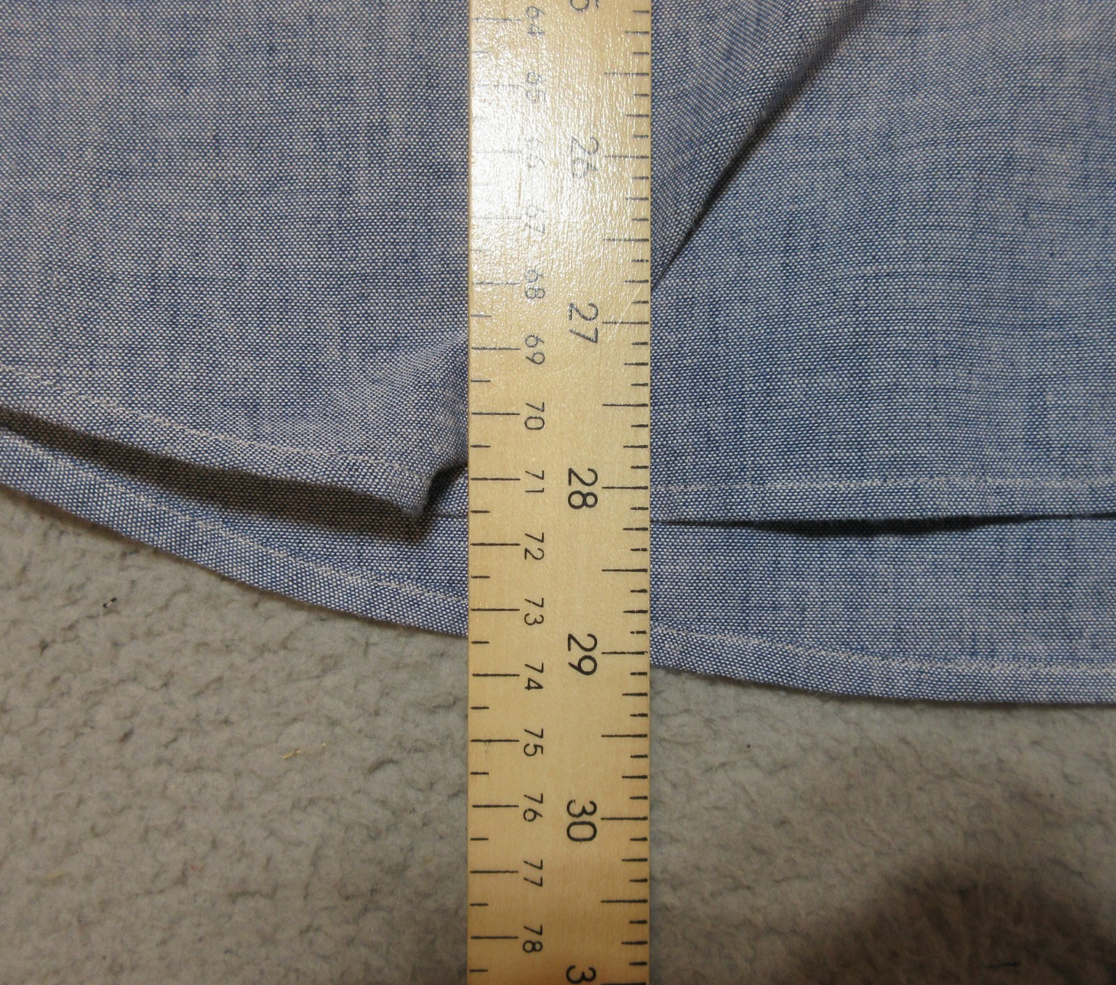 Wills Shirt Medium Mens Linen Blend Button Down