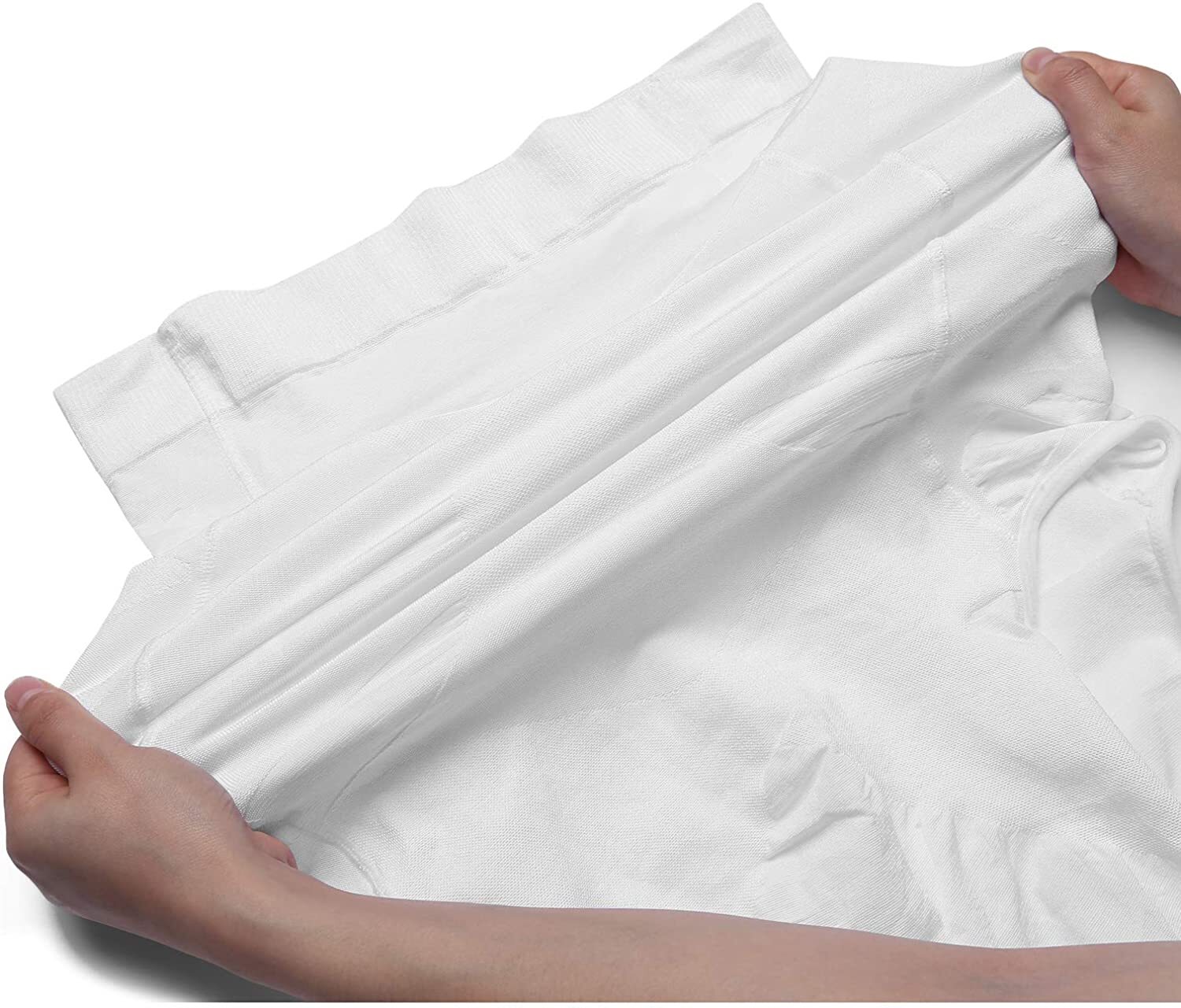 Mens 3 Pack Body Shaper Slimming Tummy Vest Compression Shirt Tank Top Shapewear