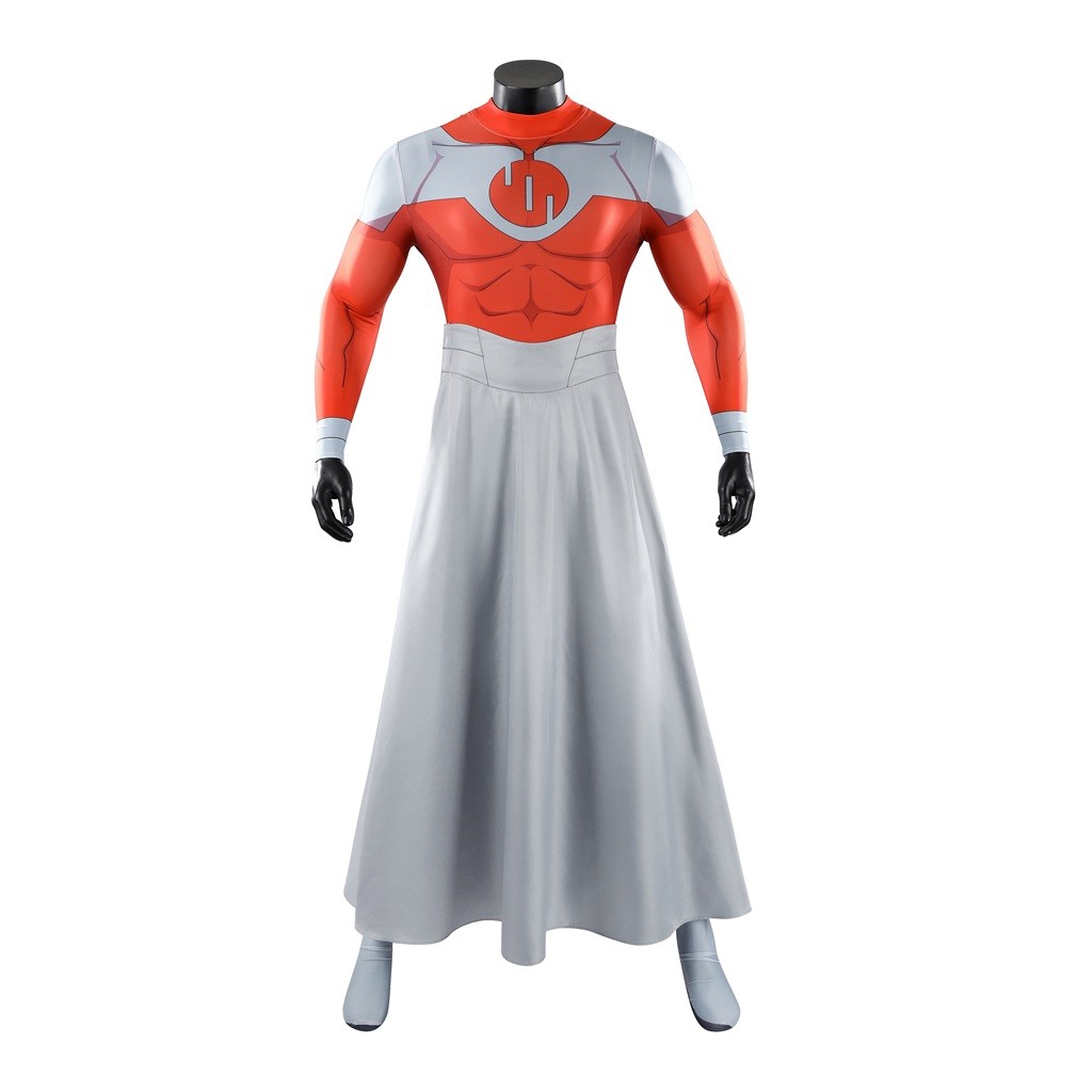 Xcoser Invincible Season 4 Thragg Cosplay Jumpsuit Outfit Halloween Bodysuits