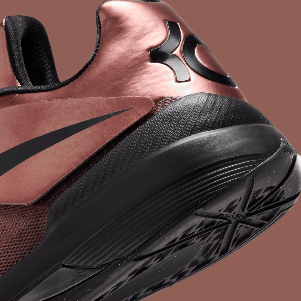 Nike KD IV 4 Christmas Xmas Metallic Copper Black FZ5913-800 Men’s