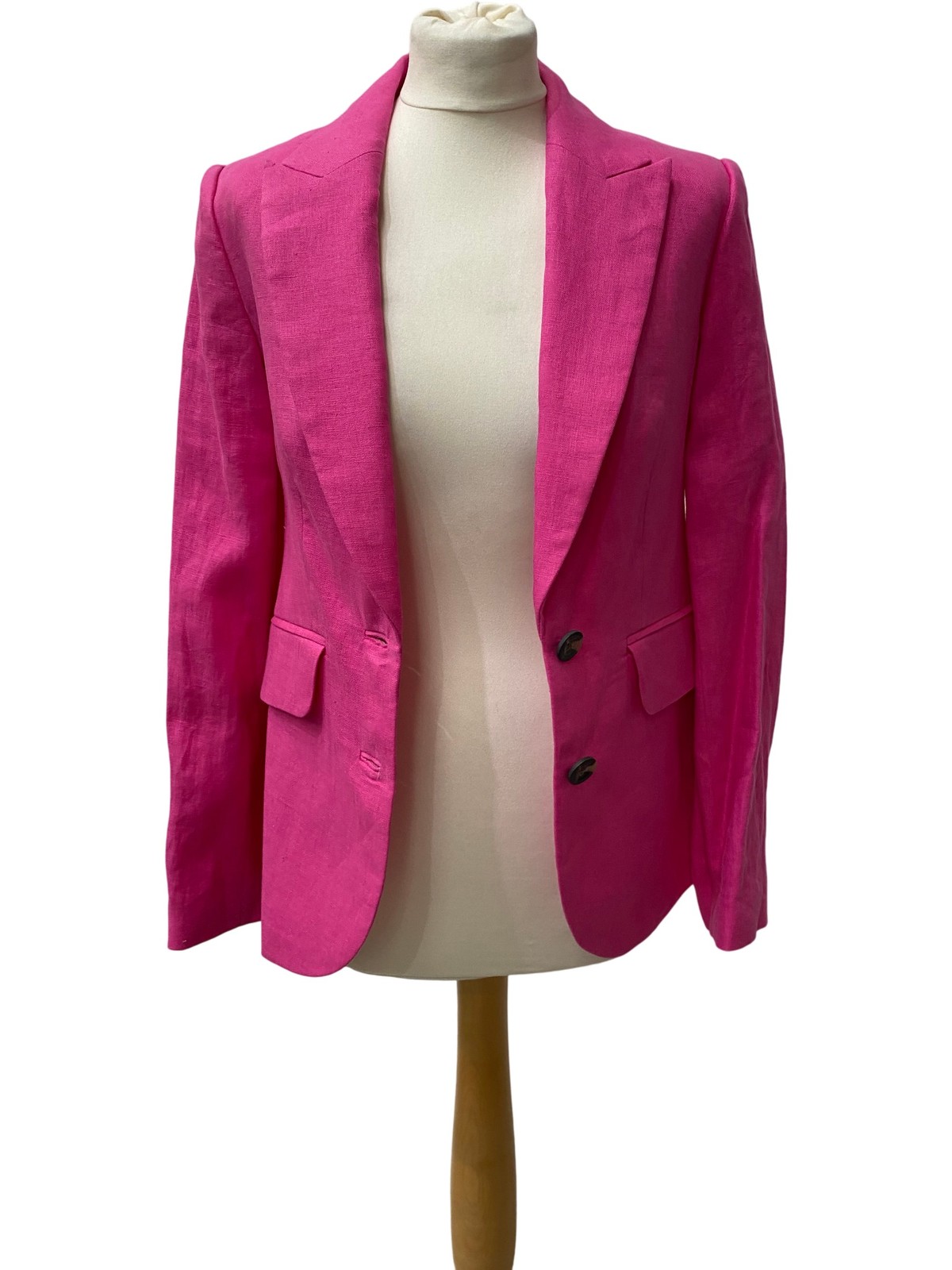 Boden Pink Blazer Two Button Women’s Size 8 RVB001