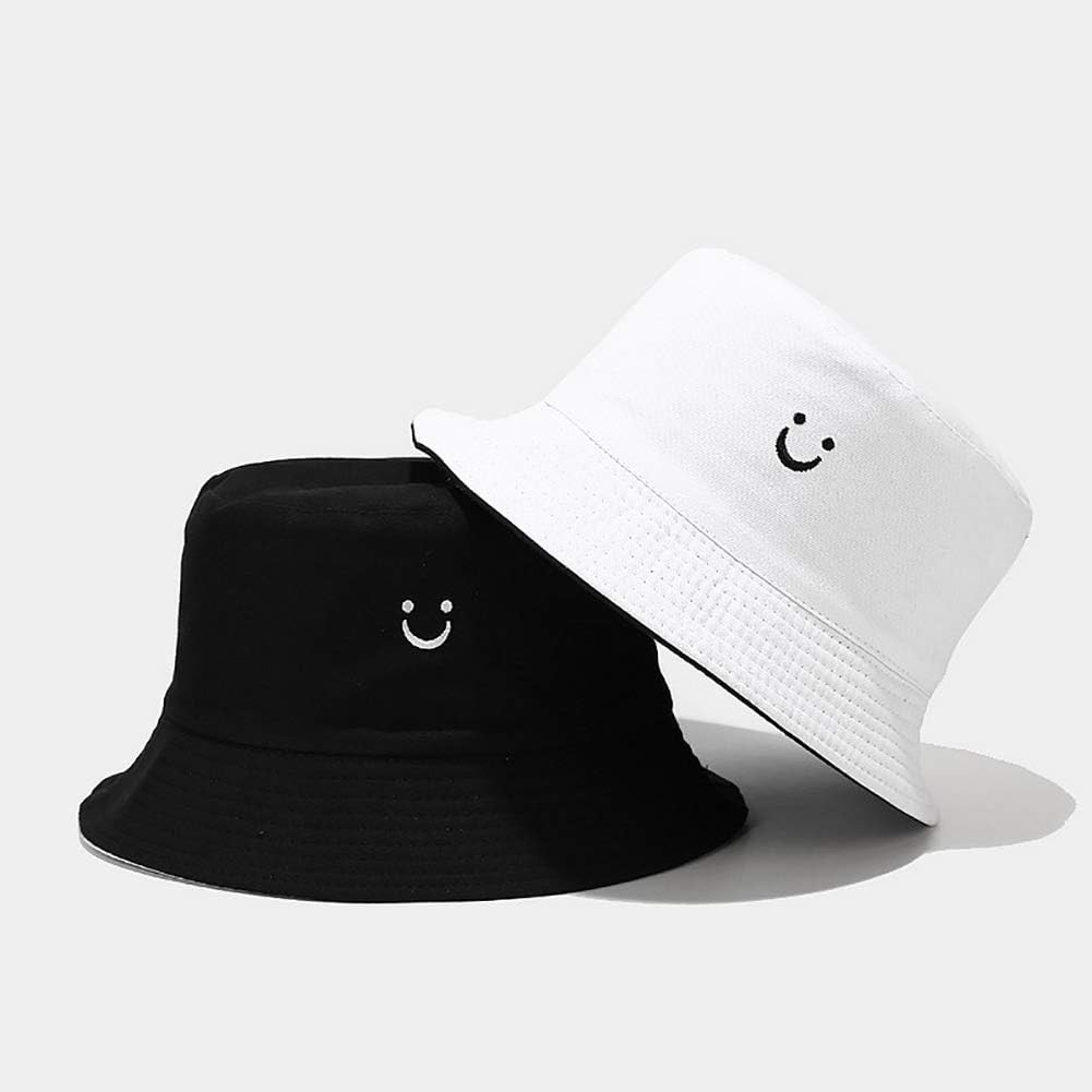 Unisex Bucket Hat Beach Sun Hat Aesthetic Fishing Hat for Men Women Teens, Rever