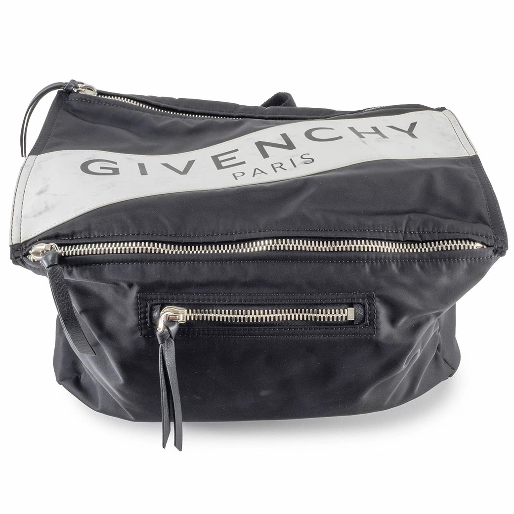 Givenchy Pandora Shoulder Bag Nylon Canvas Black Men’s #URB355