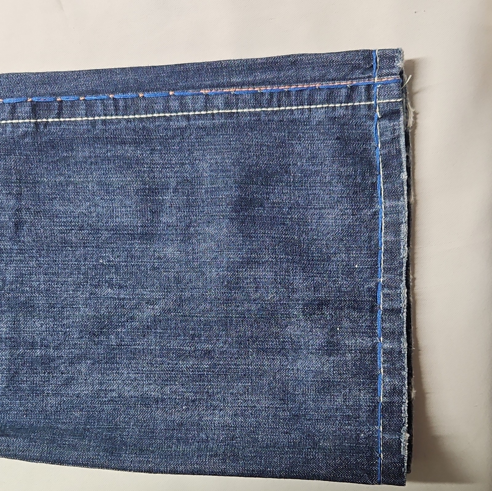 Laguna Beach Men’s Dark Wash Blue Denim Flared Jeans Regular Fit 5-Pocket