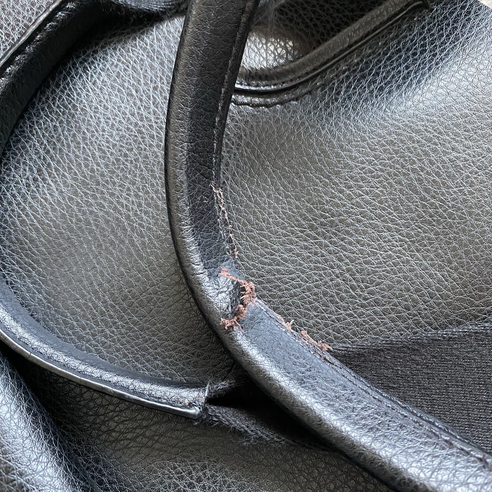 COACH LARGE DERBY TOTE IN PEBBLE LEATHER 59818 SHOULDER BAG HANDBAG PURSE SADDLE