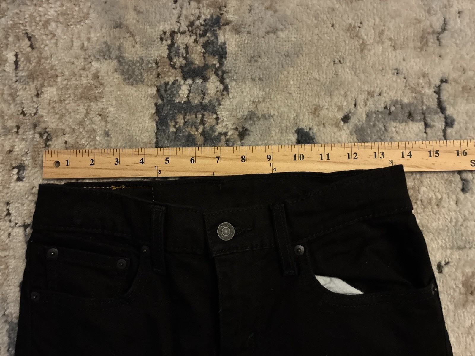 Levis Mens 511 Black 28×30