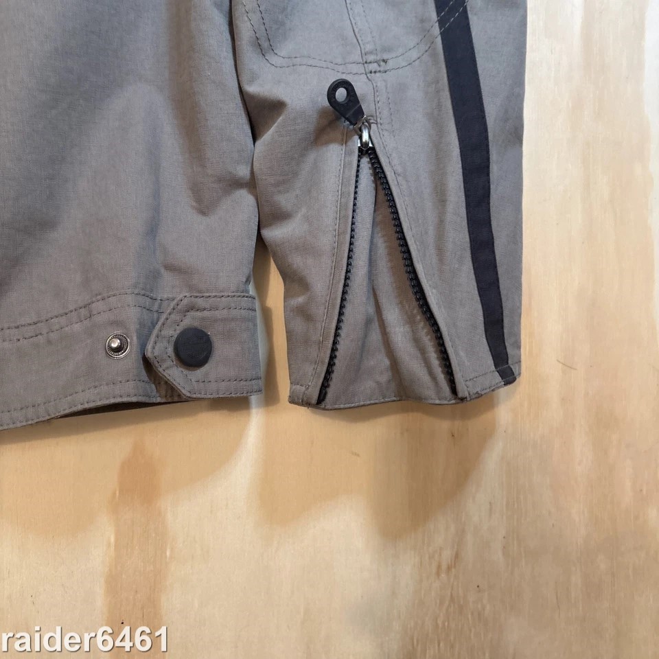 Harley-Davidson Men’s Jacket Khaki Green Cotton Full Zip XL H-DMC 971531-10VM