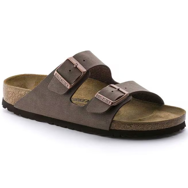 Birkenstock Arizona Mocha Birkibuc Leather Sandals Narrow/Wide EU 37-45 With Box