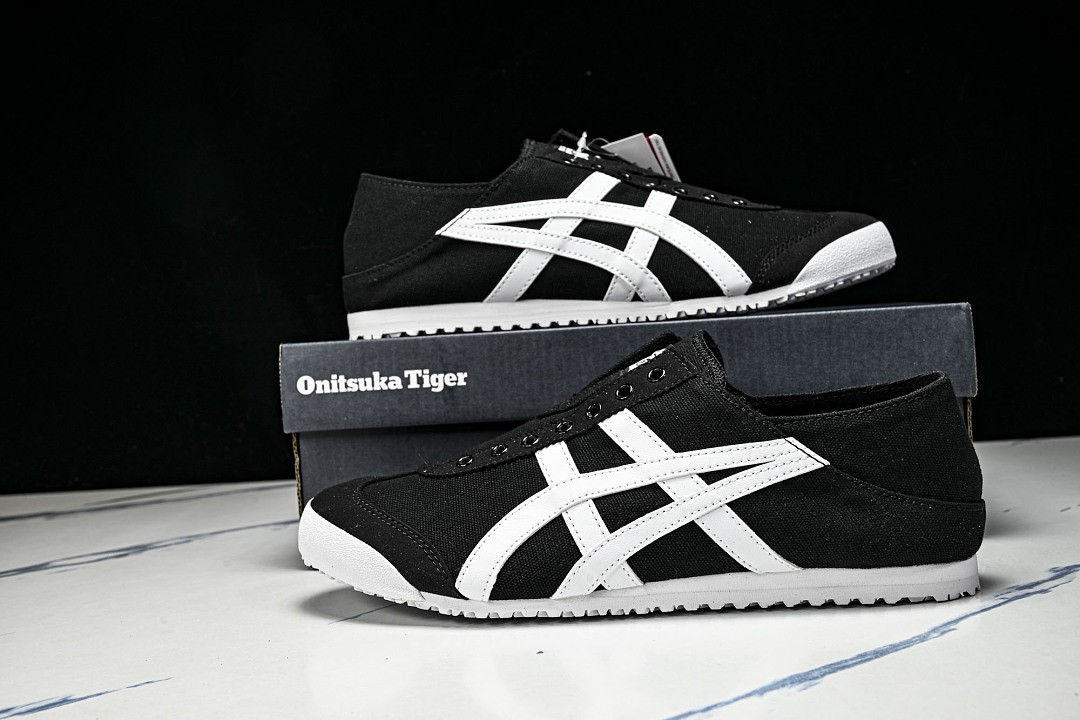 Onits*ka Tiger Mexico 66 Paraty Black Whitec 1183A437-002 Unisex Size 4-11