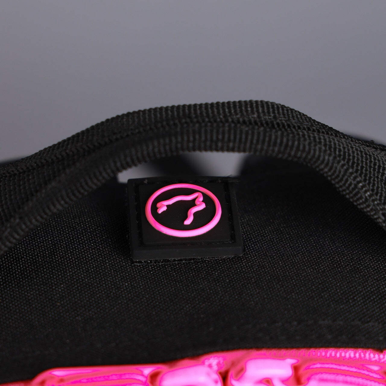 9L Backpack Mini Black Neon Pink