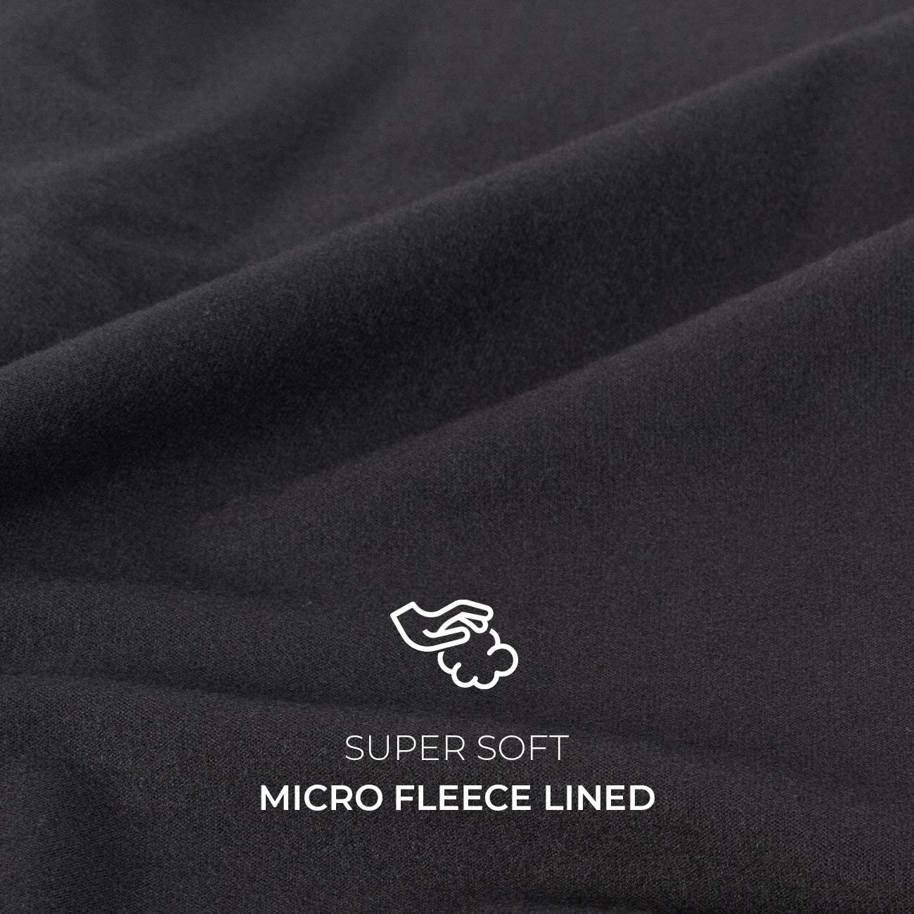 Men Microfiber Ultra Soft Fleece Thermal Long Johns Underwear Top & Bottom Set