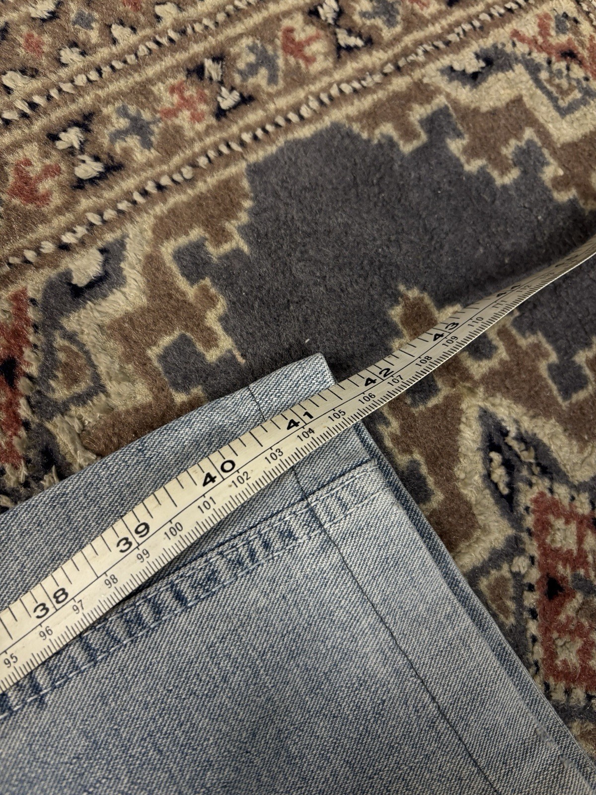 Maxon Baggy Cargo Jeans Y2K Vintage Wide Leg Light Wash Denim L